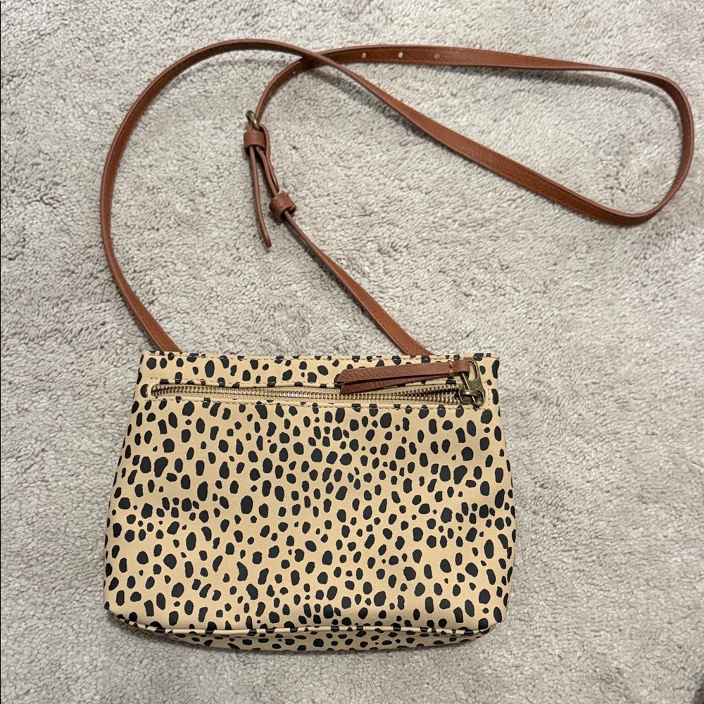 Universal Thread Animal Leopard Print Crossbody B… - image 1